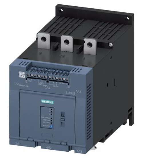 3RW5075-6AB04 - SIRIUS soft starter 200-480 V 370 A, 24 V AC/DC Screw terminals Analog output - siemens