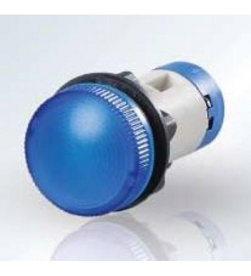 3SB5201-6BF00 - Indicator light, 22 mm, round, plastic, blue, with holder - siemens 3SB5201-6BF00 - Indicator light, 22 mm, round, plastic, blue, with holder - siemens