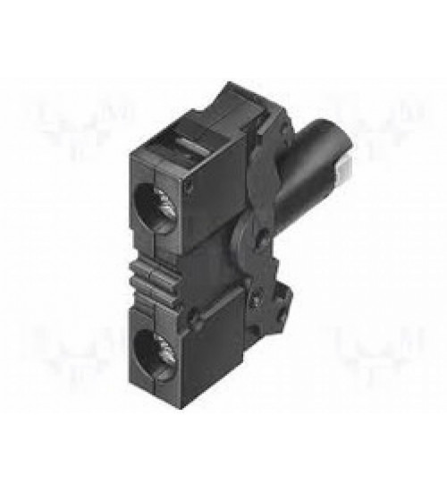 3SB5400-7EE - Lamp holder, with integrated LED, 110 V AC, green, screw terminal, front plate mounting - Siemens | Electrihub