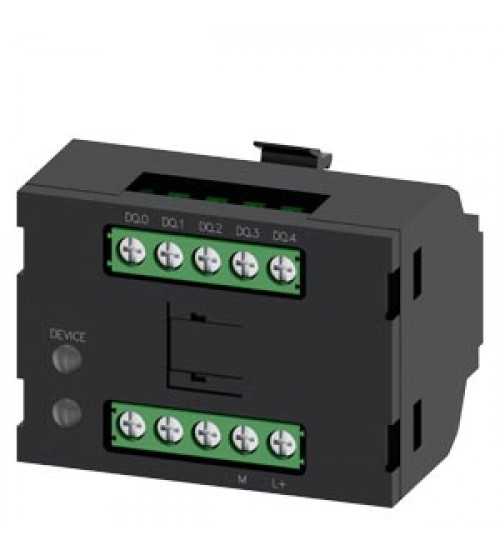 3SU140-0-1GC10-1AA0 - Electronics module for ID key-operated switch, black, Operating voltage 24 V DC, group ID, screw terminal, for front plate mounting - siemens