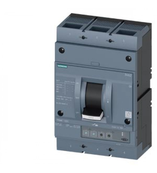 3VA2510-5HM32-0AA0 - MCCB 1000 A, 3 Pole, 55 kA, O/L, S/C & E/F, Microprocessor Based Trip Unit ETU330 LIG - siemens