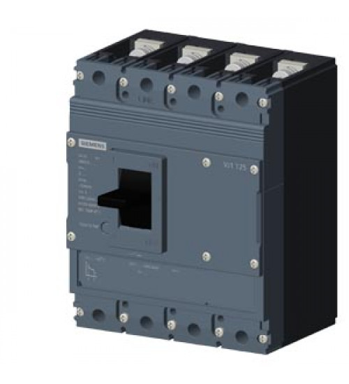 3VJ14635EB420AA0 - circuit breaker 3VJ1 IEC framesize 3VJ11 125A line protection FTFM 4-pole Icu=36kA@415V Ics=75% Icu In=32A overload protection Ir=32A short-circuit protection Ii=600A Screw connection - siemens