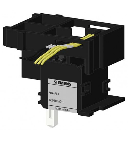 3VJ94170AD11 - accessory 3VJ9 IEC framesize 3VJ13 400A framesize 3VJ14 630A auxiliary - and alarm switch 2 x changeover contacts left - siemens