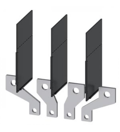 Siemens 3VM9154-0QC50 4 Pole Busbar Connector Broadened for 3VM10/11