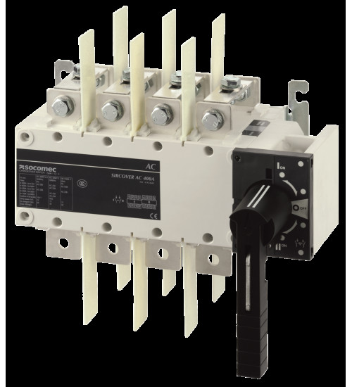 41G14031A - 4P 315A Transfer switch with  Direct handle KIT Type 1 For Frame B4 - Socomec