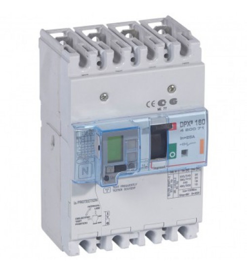 25A  4P Icu Breaking Cap-25 KA Thermal-Magnetic Type-DPX 25A  4P Icu Breaking Cap-25 KA Thermal-Magnetic Type-DPX