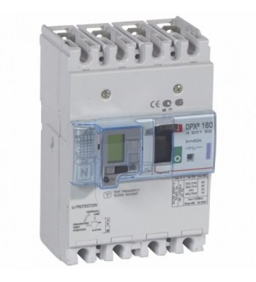 40A  4P Icu Breaking Cap-50 KA Thermal-Magnetic Type-DPX