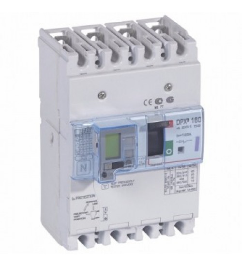 125A  4P Icu Breaking Cap-50 KA Thermal-Magnetic Type-DPX