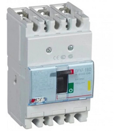 500 A  3P Icu Breaking Cap-50 KA Thermal-Magnetic Type-DPX 500 A  3P Icu Breaking Cap-50 KA Thermal-Magnetic Type-DPX