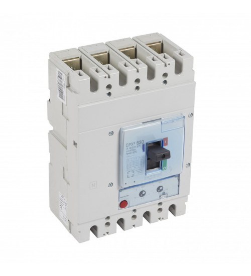 500 A  4P Icu Breaking Cap-50 KA Thermal-Magnetic Type-DPX 500 A  4P Icu Breaking Cap-50 KA Thermal-Magnetic Type-DPX
