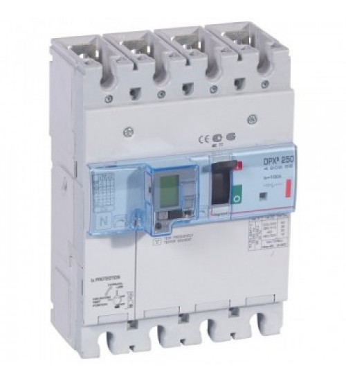 400 A  3P Icu Breaking Cap-36 KA Microprocessor LSIG Type-DPX 400 A  3P Icu Breaking Cap-36 KA Microprocessor LSIG Type-DPX