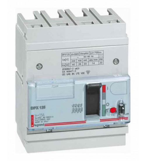 1250A  3P Icu Breaking Cap-70 kA Microprocessor LSIG Type-DPX 1250A  3P Icu Breaking Cap-70 kA Microprocessor LSIG Type-DPX