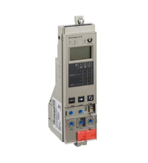47602 - Control unit MicroLogic 5.0E, MasterPact NT/NW, selective protections LSI, energy meter measurement Singapore - Schneider Electric