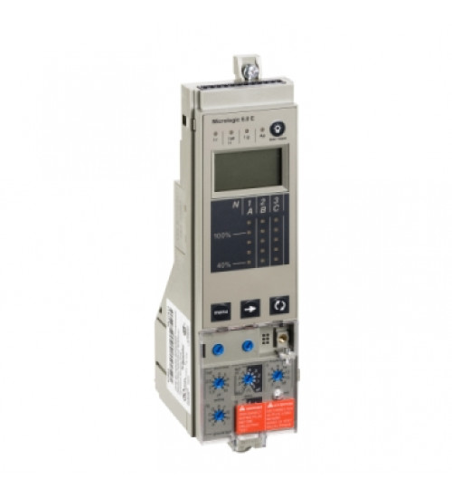 47603 - control unit Micrologic 6.0 E, selective and earth fault protections LSIG, energy meter measurement - Schneider Electric