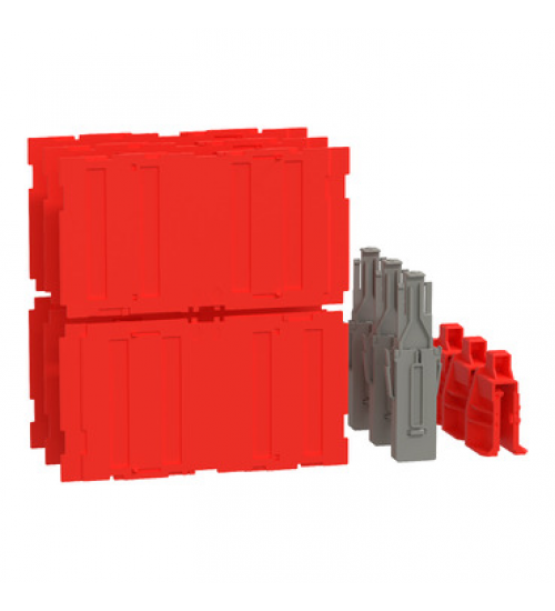 48722 - Safety shutters (VO), MasterPact NW40b to NW63, drawout, 4000A-6300A, 3P, spare part - Schneider Electric