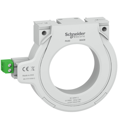 Schneider Electric 50438 - closed toroid A type, for Vigirex and Vigilhom, PA50, inner diameter 50 mm, rated current 85 A
