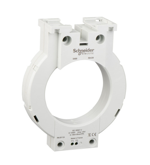 Schneider Electric 50439 - closed toroid A type, for Vigirex and Vigilhom, IA80, inner diameter 80 mm, rated current 160 A