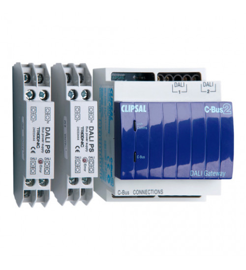 Schneider Electric 5502DAL2PS - DALI GATEWAY C/W 2xDIN PS