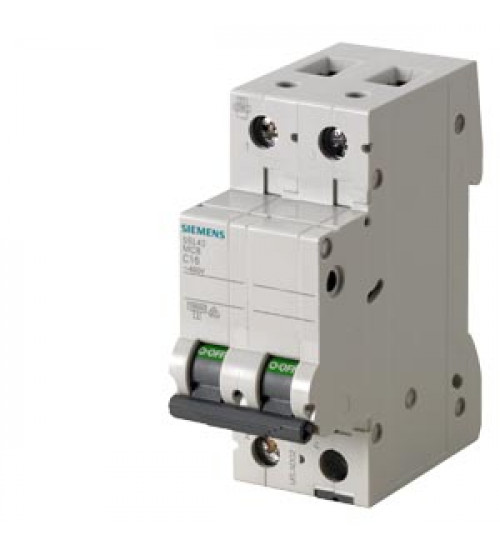 Siemens 5SL42067RC 6 A Two Pole MCB
