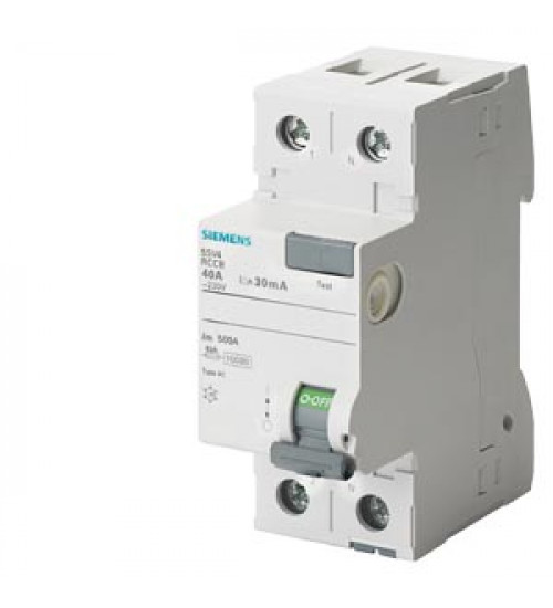 5SV46140RC - Betagard RCCB 40 A, 2 Pole, 300 mA, Type AC - siemens