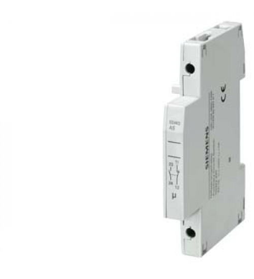 5SW3330 - auxiliary switch can be attached for residual current operated circuit breaker for 100+125 A, 1 NO+1 NC - siemens