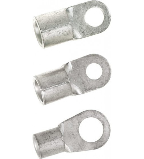63204355 - CABLE LUGS KB 25-8R DIN 46234 Cable lug; suitable crimp-insert: PEW 12.033; For cross-section (min./max.): 25mm² - 25mm²; Electrolytic copper Tin-plated - LAPP 63204355 - CABLE LUGS KB 25-8R DIN 46234 Cable lug; suitable crimp-insert: PEW 12.033; For cross-section (min./max.): 25mm² - 25mm²; Electrolytic copper Tin-plated - LAPP