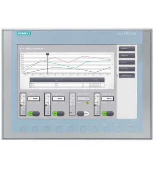 Siemens 6AV2123-2MB03-0AX0 - SIMATIC HMI, KTP1200 Basic, Basic Panel, Key/touch operation, 12" TFT display, 65536 colors, PROFINET interface, configurable from WinCC Basic V13/ STEP 7 Basic V13, contains open-source software, which is provided free of charge see enclosed CD