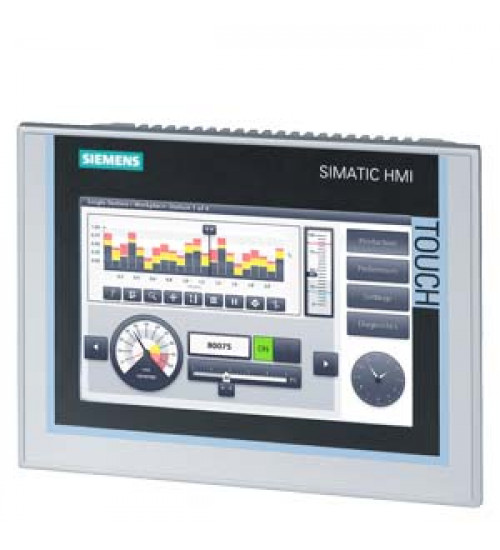 Siemens 6AV2124-0GC01-0AX0 - SIMATIC HMI TP700 Comfort, Comfort Panel, touch operation, 7" widescreen TFT display, 16 million colors, PROFINET interface, MPI/PROFIBUS DP interface, 12 MB configuration memory, Windows CE 6.0, configurable from WinCC Comfort V11