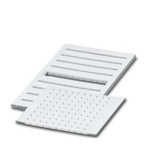 800271 Phoenix Contact - ZBFM 5/WH,LGS:1-120 - Zack marker strip