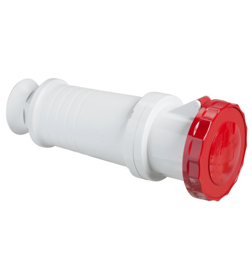 Schneider Electric 81483 - PratiKa wander socket - straight - 63 A - 3P + N + E - 380...415 V AC - IP67