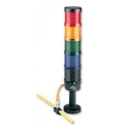 8WN2222-6KB00 - Signalling columns, diam. 50 mm pre-assembled red, con. light, DIScon. buzzer LED, red, 24 V AC/DC - Siemens