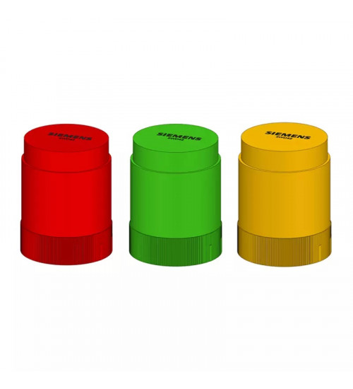 8WN2223-6BJ00 - Red/Green/Yellow, 24V AC/DC, Blinking light without buzzer 50mm LED complete unit | Siemens