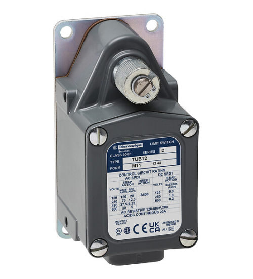 9007TYD5 - Limit switch, 9007, 600 VAC 12amp t +options - Telemecanique Sensors 9007TYD5 - Limit switch, 9007, 600 VAC 12amp t +options - Telemecanique Sensors