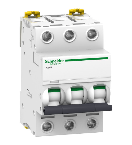 A9F79325 - iC60N - miniature circuit breaker - 3P - 25A - C curve AC Schneider Electric