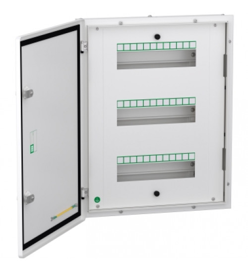 A9HFD336 - Acti 9 - Flexi tier DB - double door metal - 3 tier modules - Schneider Electric