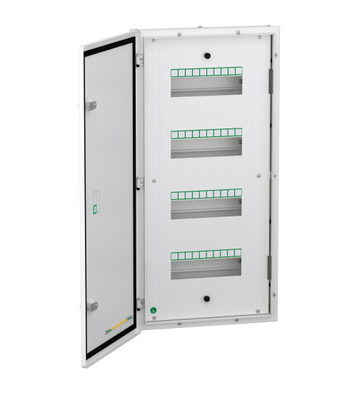 A9HFD440 - Acti 9 AC Flexi tier DB AC double door metal AC 4 tier 40 modules AC Schneider Electric