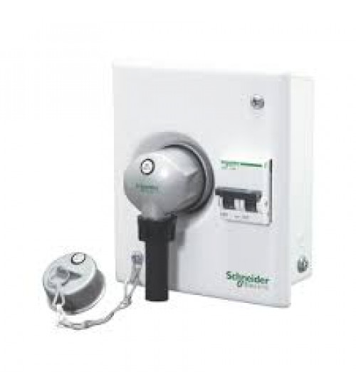 Schneider Electric A9HMS220 - Acti 9 - Metal P&S Unit - single door - 20A 1P+N+E 2Mod