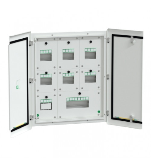 Schneider Electric A9HPSG04 - PSG Distribution board, Acti9, split door, IP43, 4 Ways