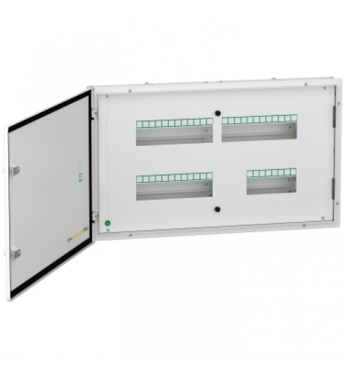 Schneider Electric A9HTND12 - Acti 9 - TPN DB - double door metal - IP43 - 12 ways