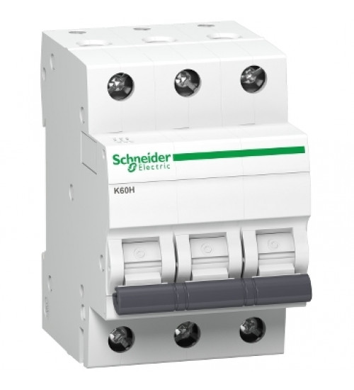 Schneider Electric A9KF71363BQ - Acti 9 K60H 3P - 63 A - C curve 10 kA - set of 4