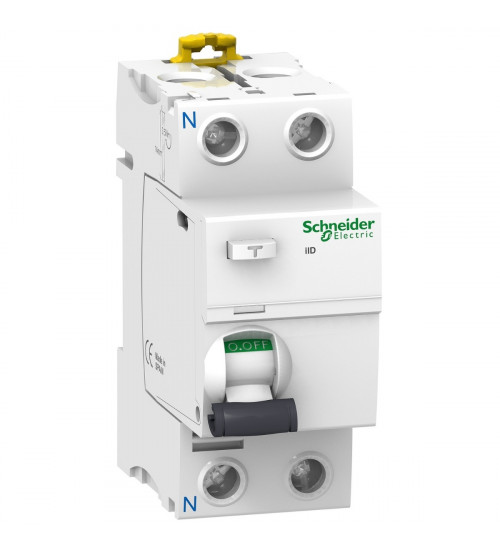 A9KR14225BQ - acti 9 IDK - RCCB - 2P - 25A - 300mA - type AC - set of 6 AC Schneider Electric