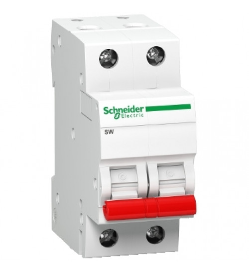 Schneider Electric A9KS15240BQ - Acti 9K Isolator 2P 40A 415Vac - set of 6