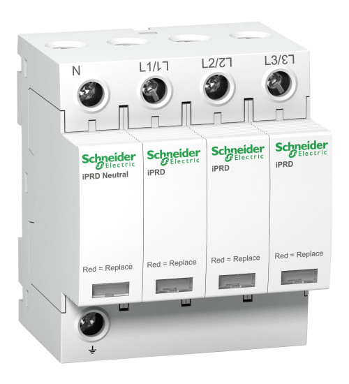 Schneider Electric A9L08601 - iPRD8r modular surge arrester - 3P + N - 350V - with remote transfert