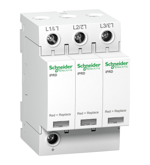 Schneider Electric A9L40321 - iPRD40r modular surge arrester - 3P - IT - 460V - with remote transfert