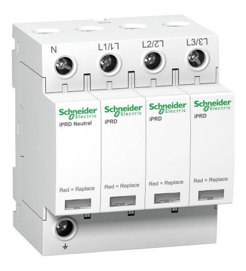 Schneider Electric A9L40600 - iPRD40 modular surge arrester - 3P + N - 350V