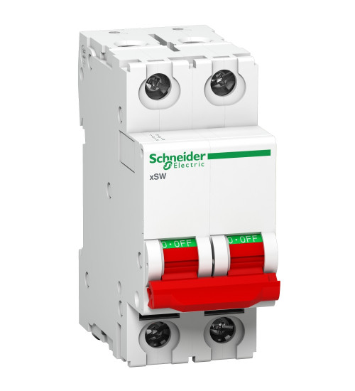 Schneider Electric A9S2P040 - Acti 9 Isolator xSW 2P 40A 1.25kA 240V AC