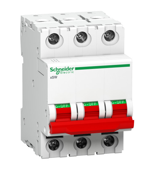 Schneider Electric A9S3P040 - Acti 9 Isolator xSW 3P 40A 1.25kA 415V AC