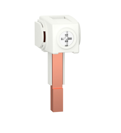 Schneider Electric A9XPCM04 - Set of 4 connectors 100A monoconnect for 3P+N comb busbar