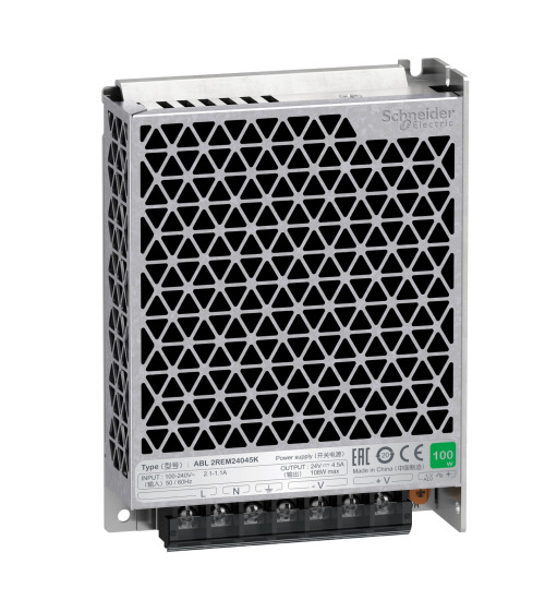 Schneider Electric ABL2REM24045K - single phase power supply, 100...240V input, 24V DC output, 108W, 4,5A