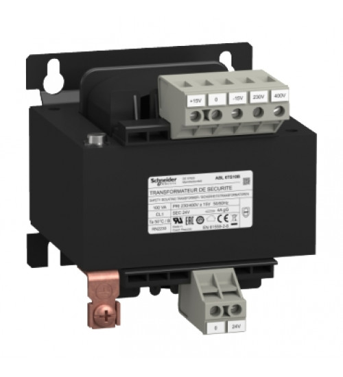 Schneider Electric ABL6TS10U - voltage transformer - 230..400 V - 1 x 230 V - 100 VA